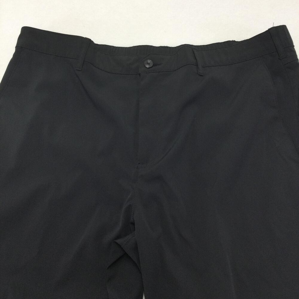 Callaway Pants Mens 36x30 Black Golf Khakis Stretch Elastic Waist Lightweight - Picture 3 of 12